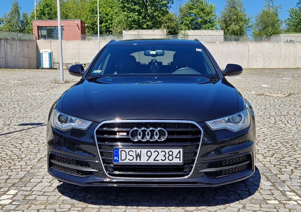 Audi A6 cena 62000 przebieg: 191000, rok produkcji 2013 z Wałbrzych małe 191